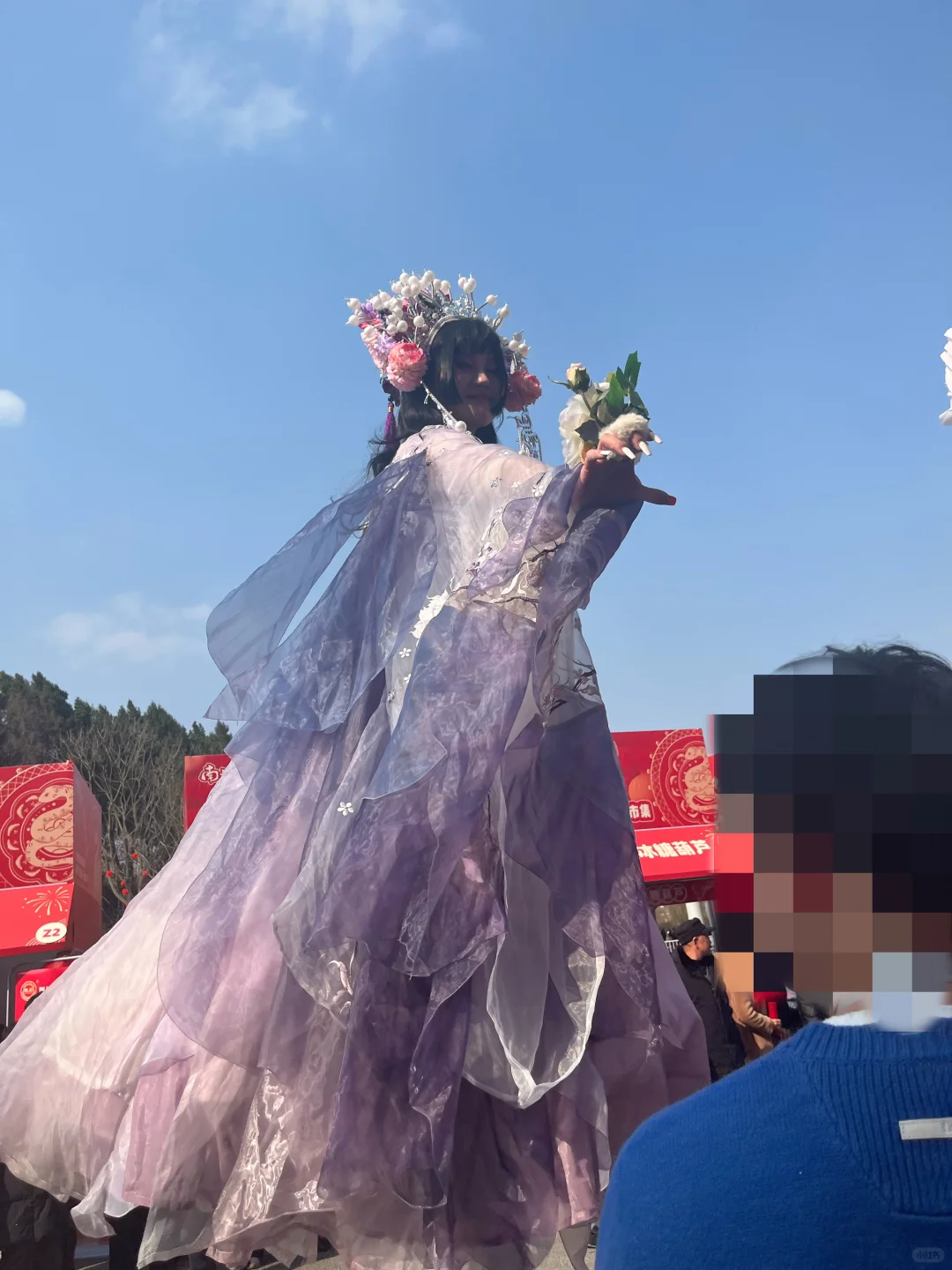 在园博会遇到仙女?‍♀️