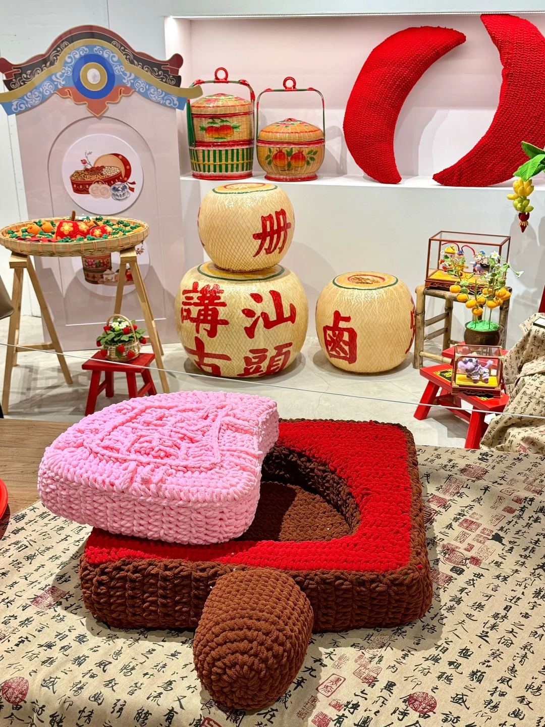 哇哇哇！！南滨新展！！非遗·潮汕手钩花?