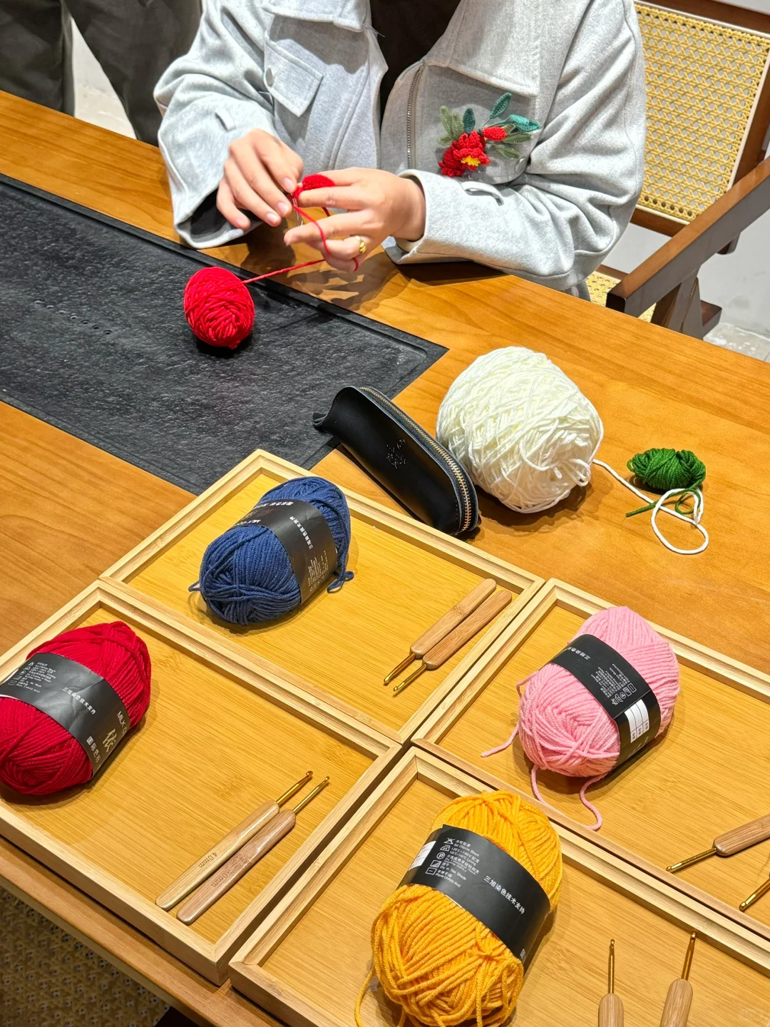 哇哇哇！！南滨新展！！非遗·潮汕手钩花?