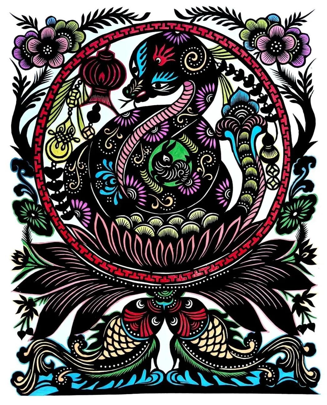 李志梅剪纸艺术赏析