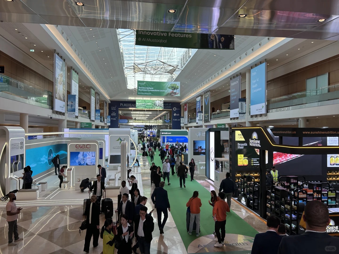 别人过年我“搬砖”，Arab Health现场直击