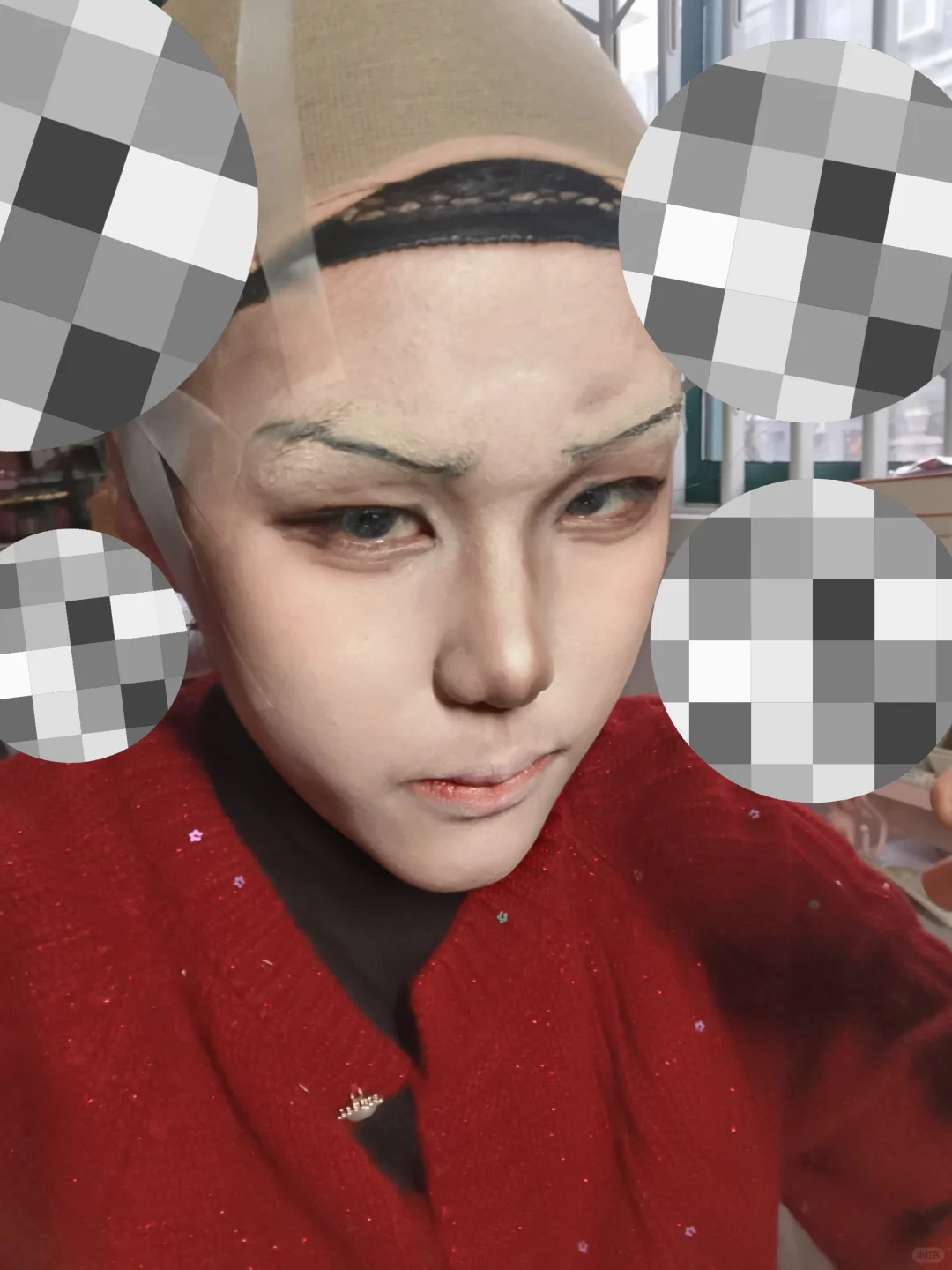 金陵青年文化博览会来找我呀，兵长试妆