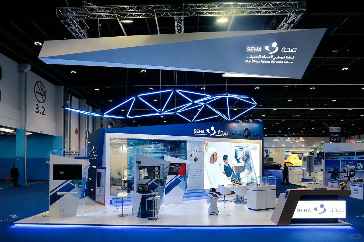 阿布扎比无人机展览会 | 淋漓尽致展台艺术