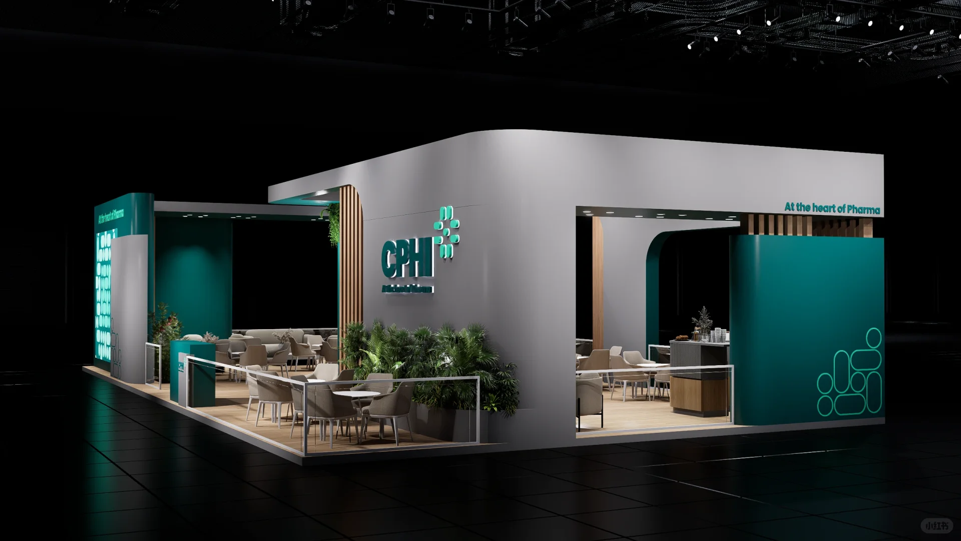 展台设计搭建｜美国制药展