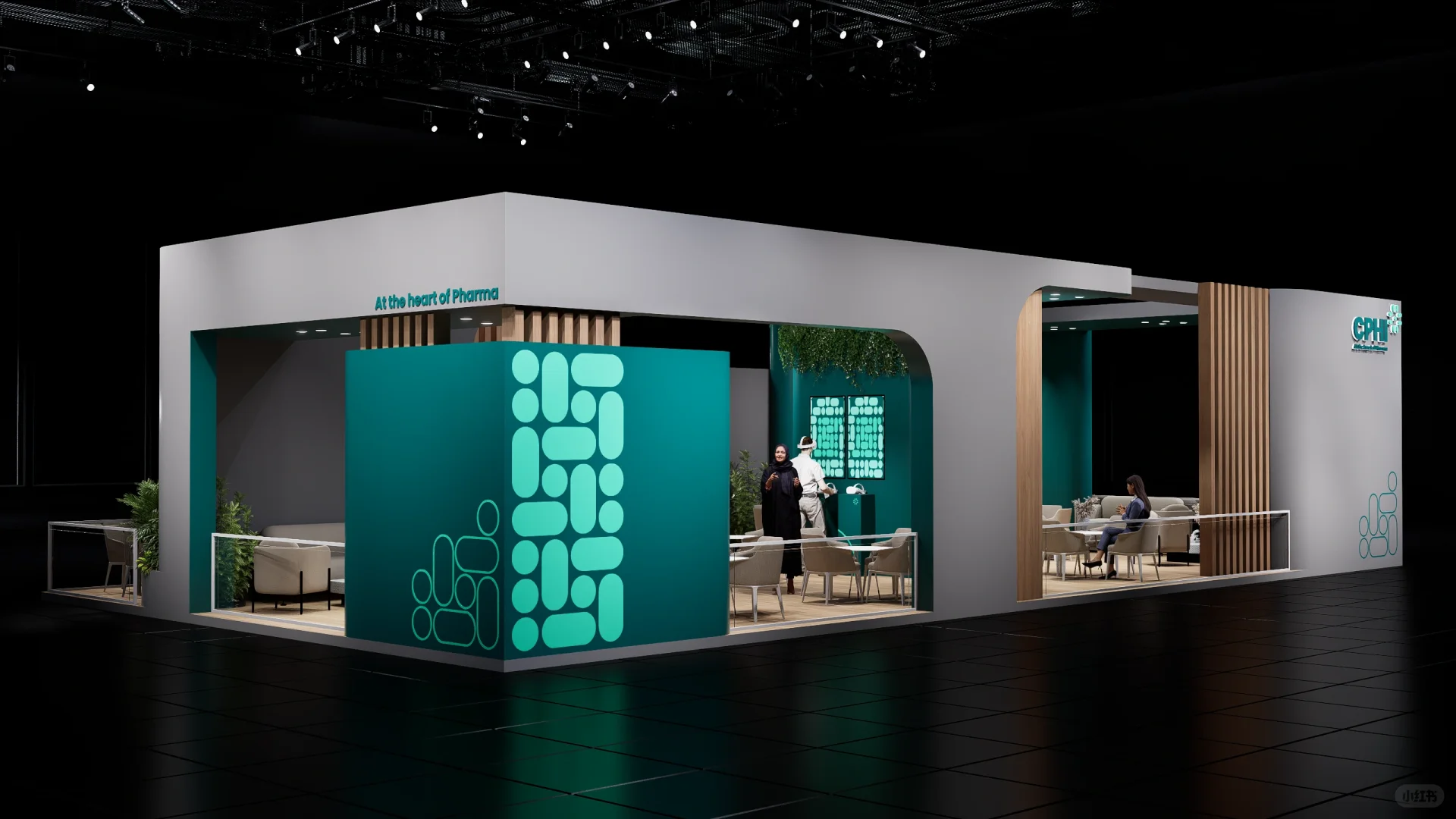 展台设计搭建｜美国制药展