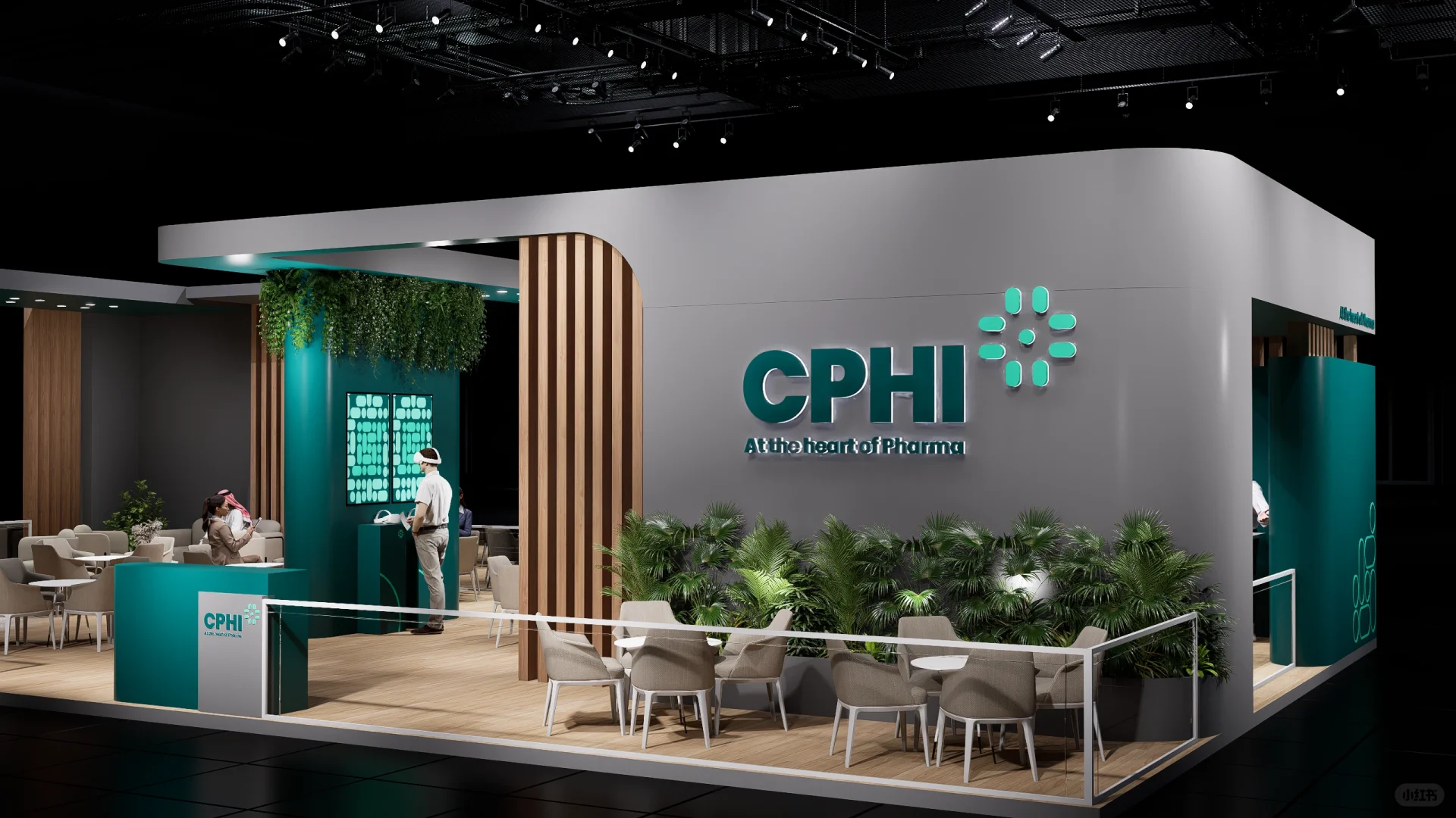 展台设计搭建｜美国制药展