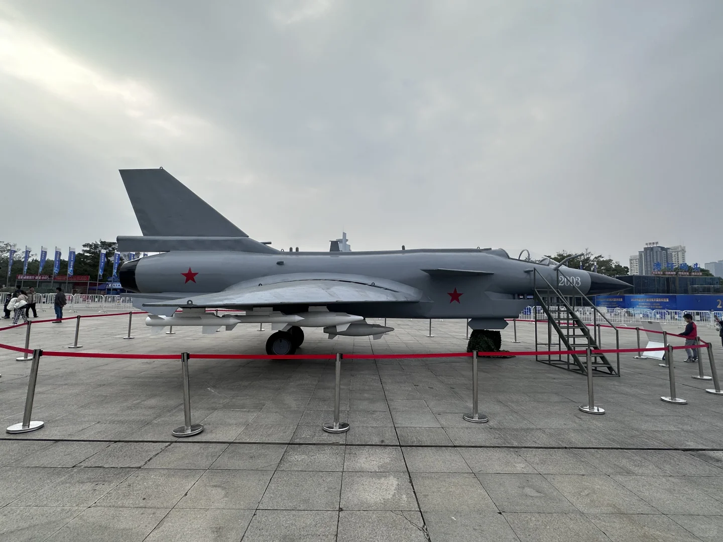 我在航空展画糖画