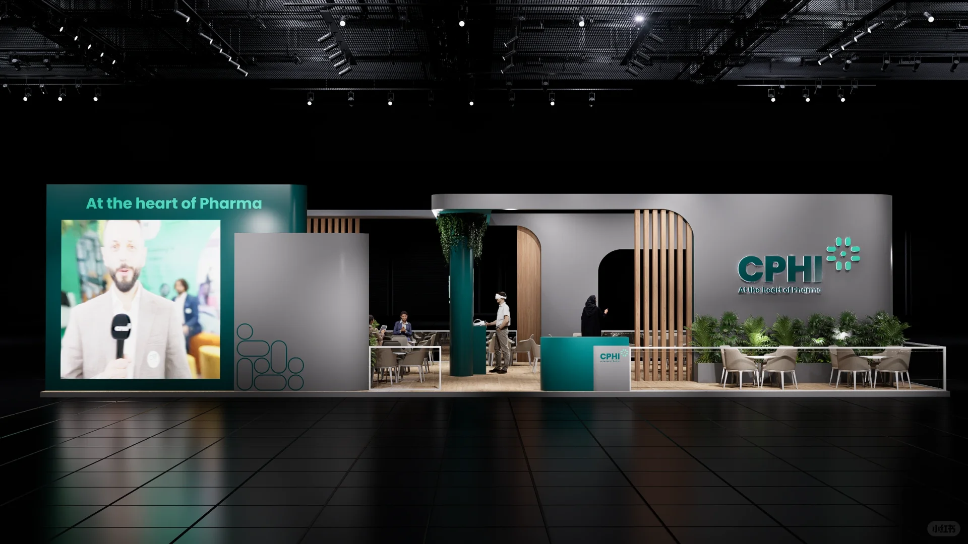 展台设计搭建｜美国制药展