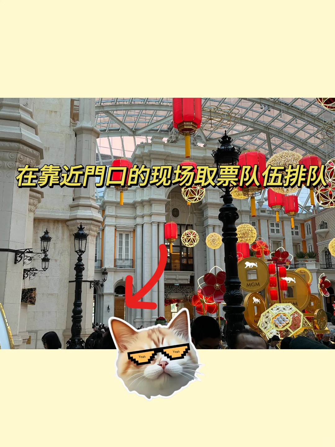 不看血亏‼️澳门兽首展览现场取票详细攻略