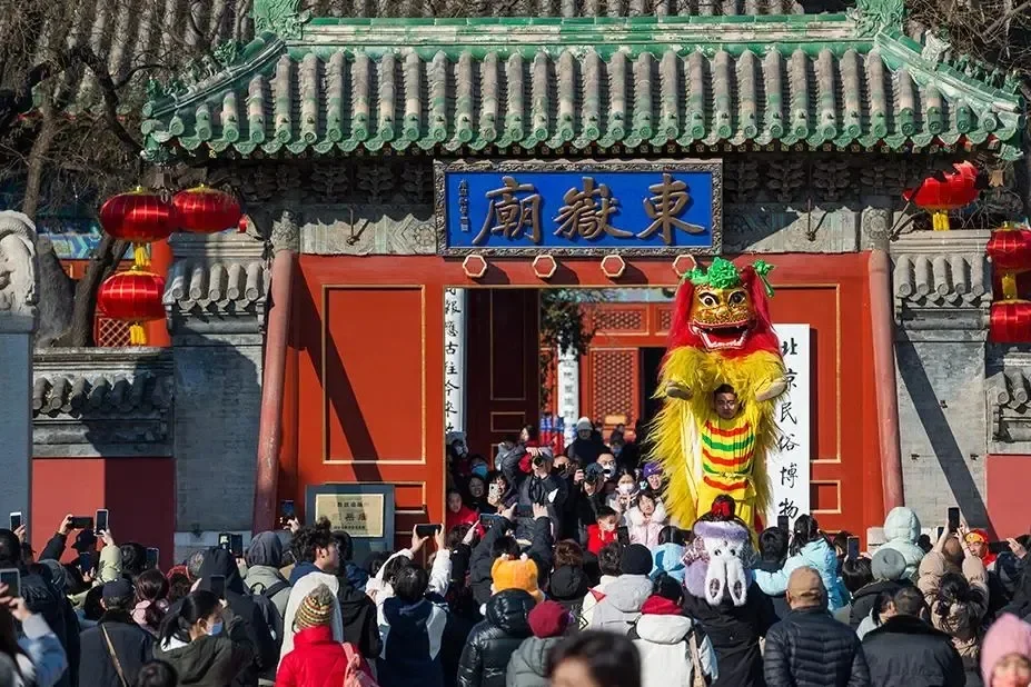 我宣布?北京的年味已经nextlevel了！