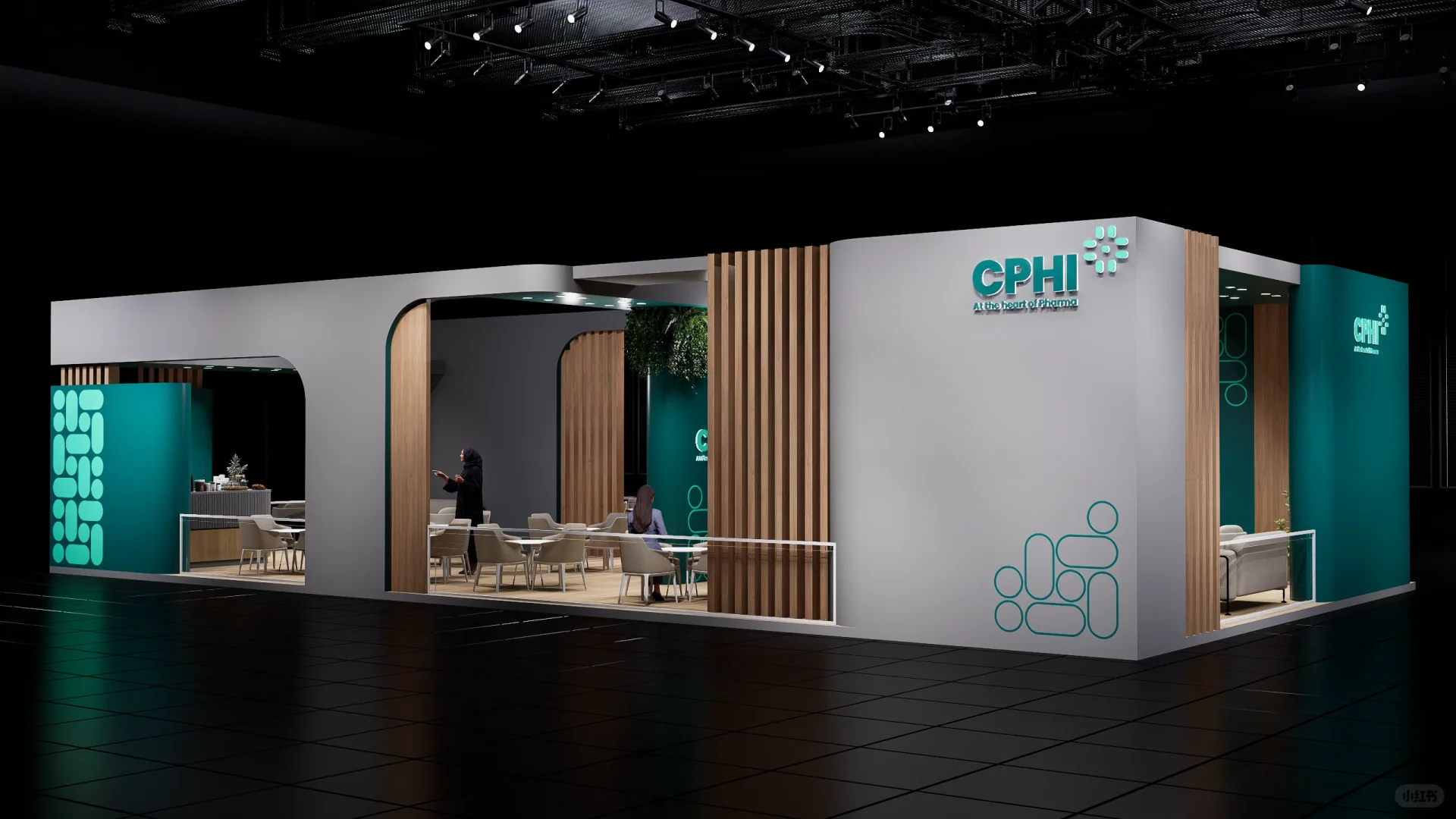 展台设计搭建｜美国制药展