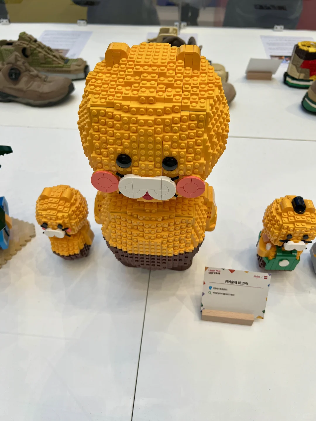 水原Starfield一楼乐高粉艺术展