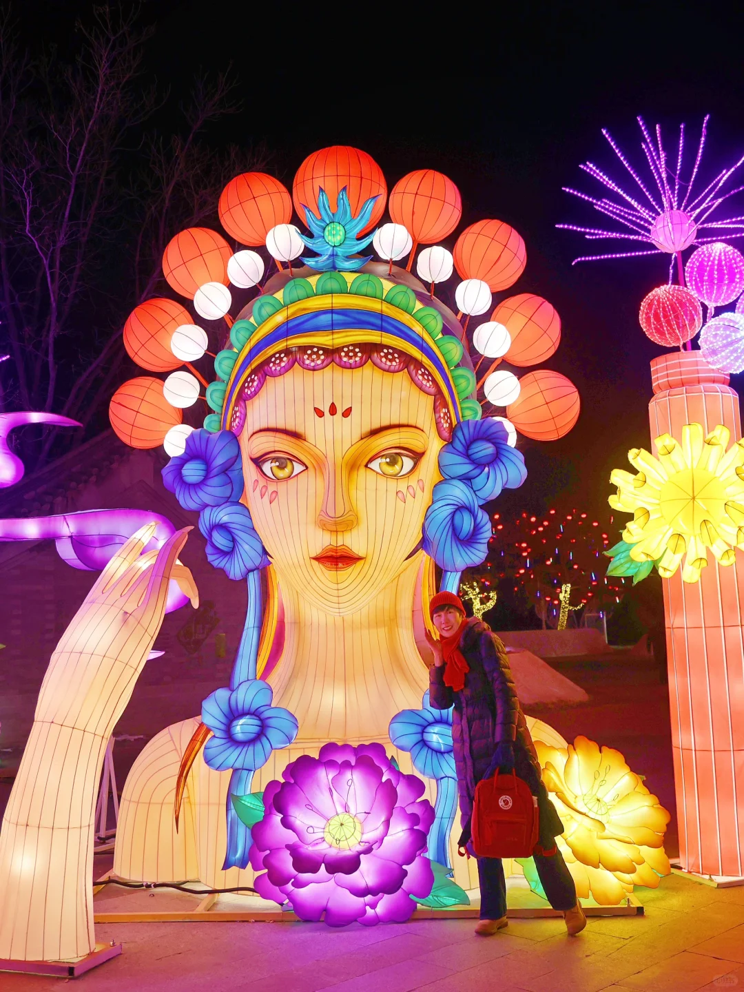 ?北京世园花灯节，玩到不想走！实探攻略