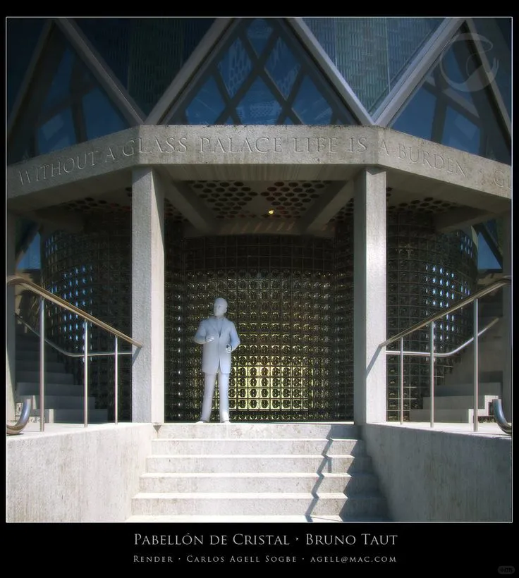 The Glass Pavilion，Bruno Taut，1914