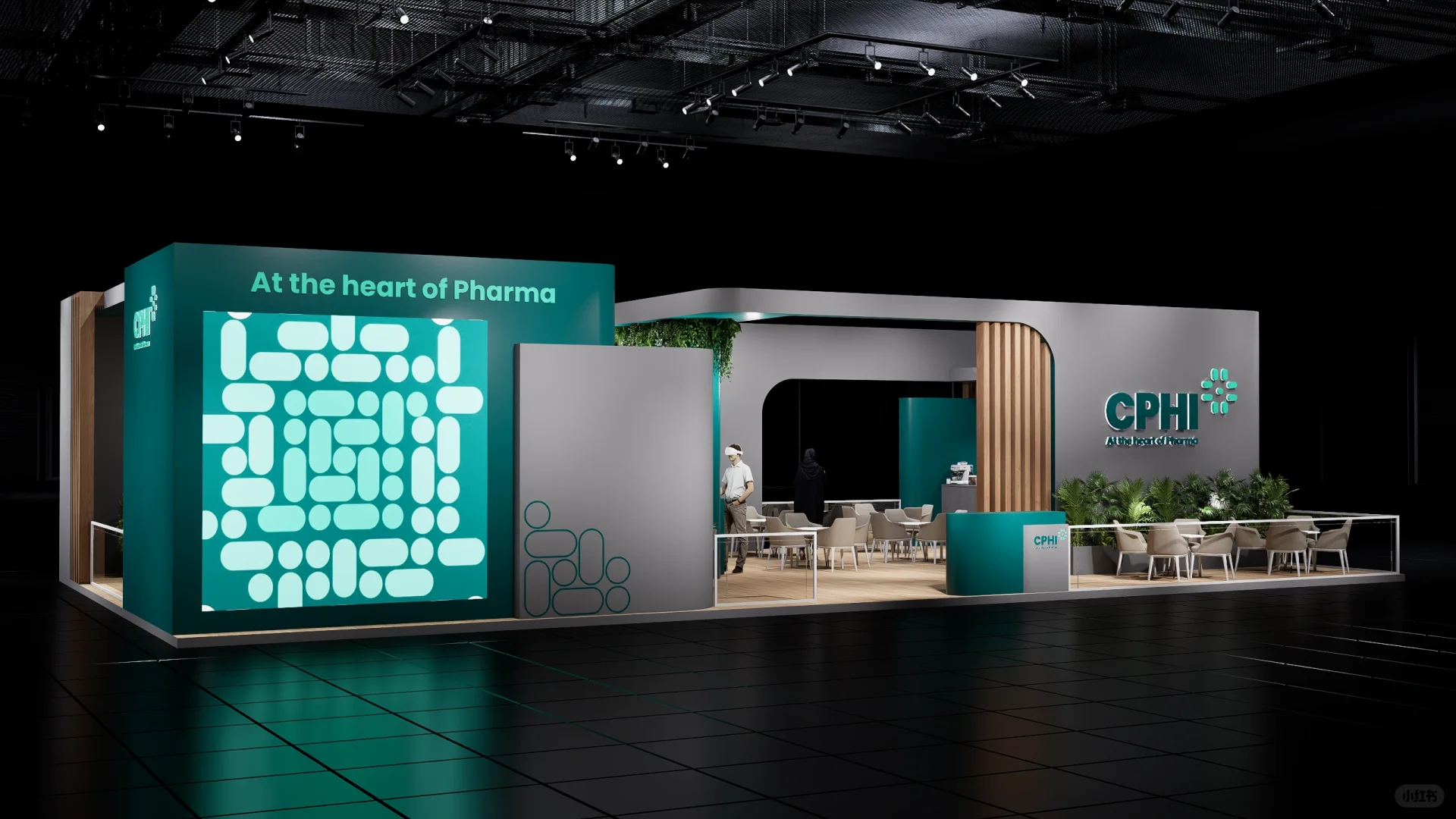 展台设计搭建｜美国制药展