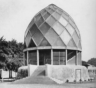 The Glass Pavilion，Bruno Taut，1914