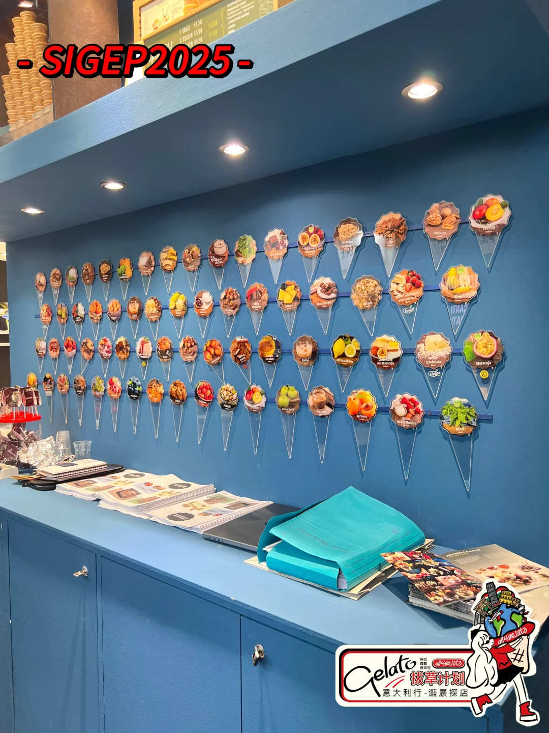 专业的❗️有趣的❗️让人惊叹的‼️gelato盛会～