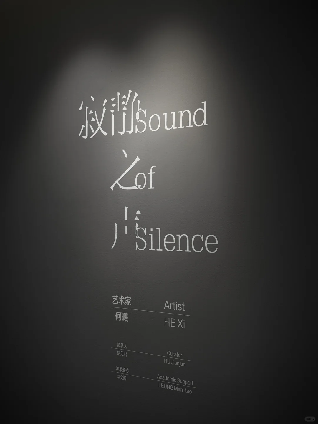 上海新展｜寂静之声Sound of silence