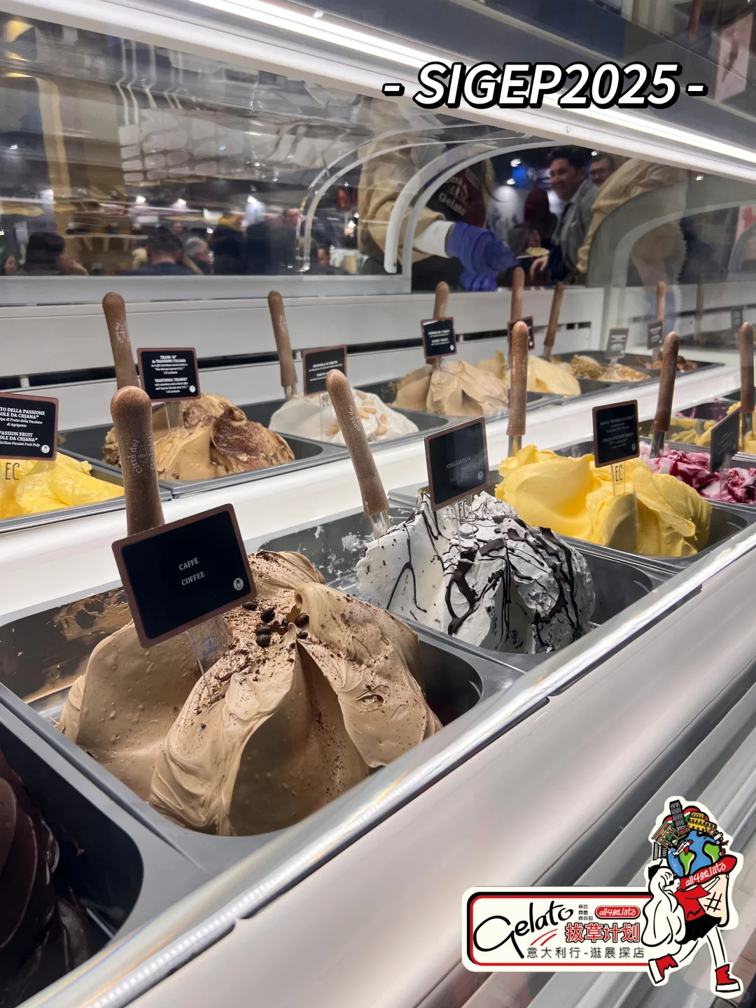 专业的❗️有趣的❗️让人惊叹的‼️gelato盛会～