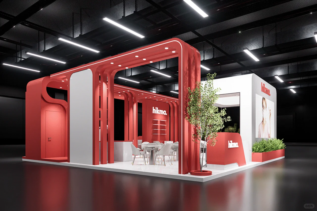 展会展台设计搭建 | 54m²专业医疗展?⚪