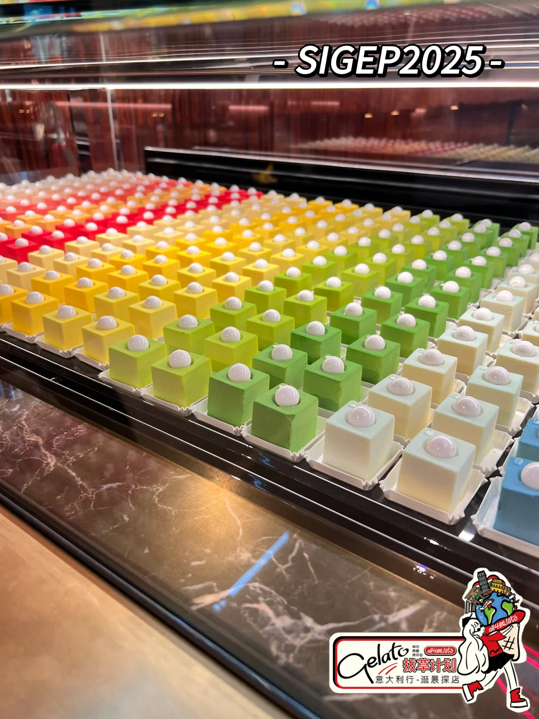 专业的❗️有趣的❗️让人惊叹的‼️gelato盛会～