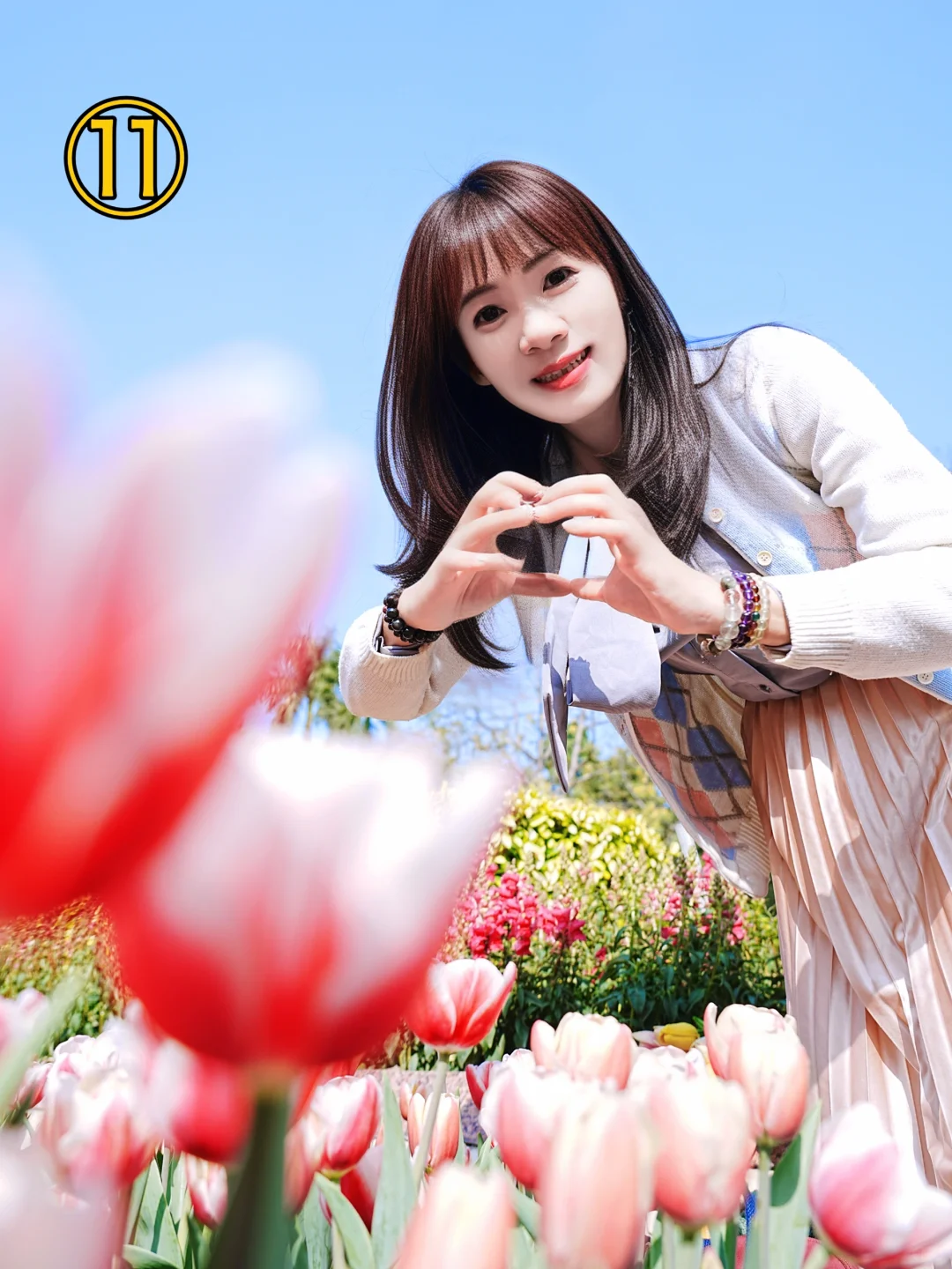 云台花园看?才8R，但人多?附避人机位