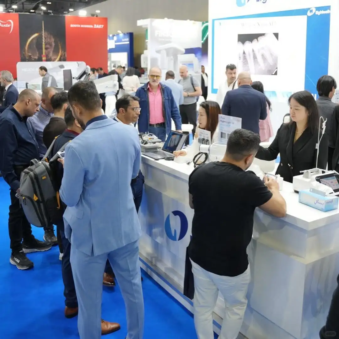 迪拜牙科展会翻译工作第一天！