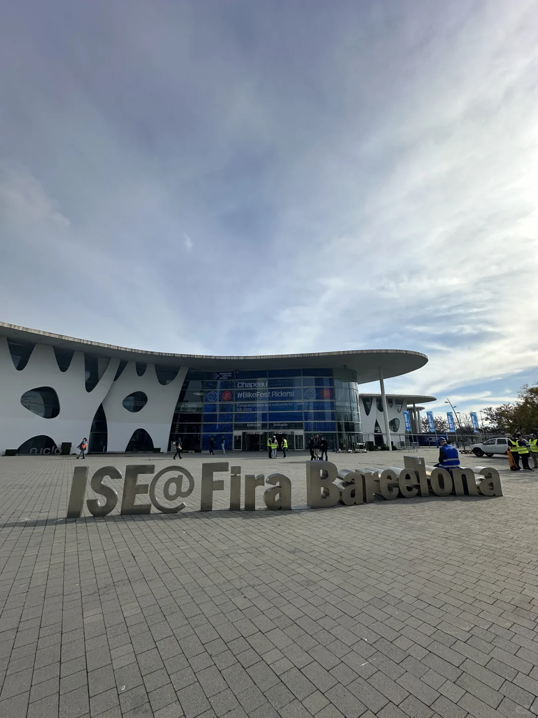 ??婧和文化ISE展会搭建最后一天