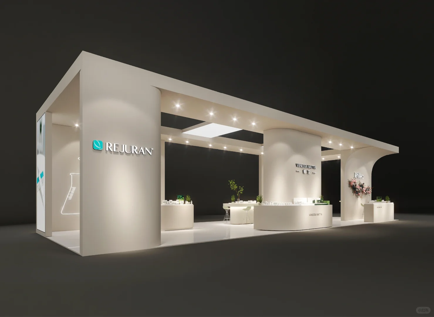 这个展台的细节超惊艳！来看看我们的做法吧