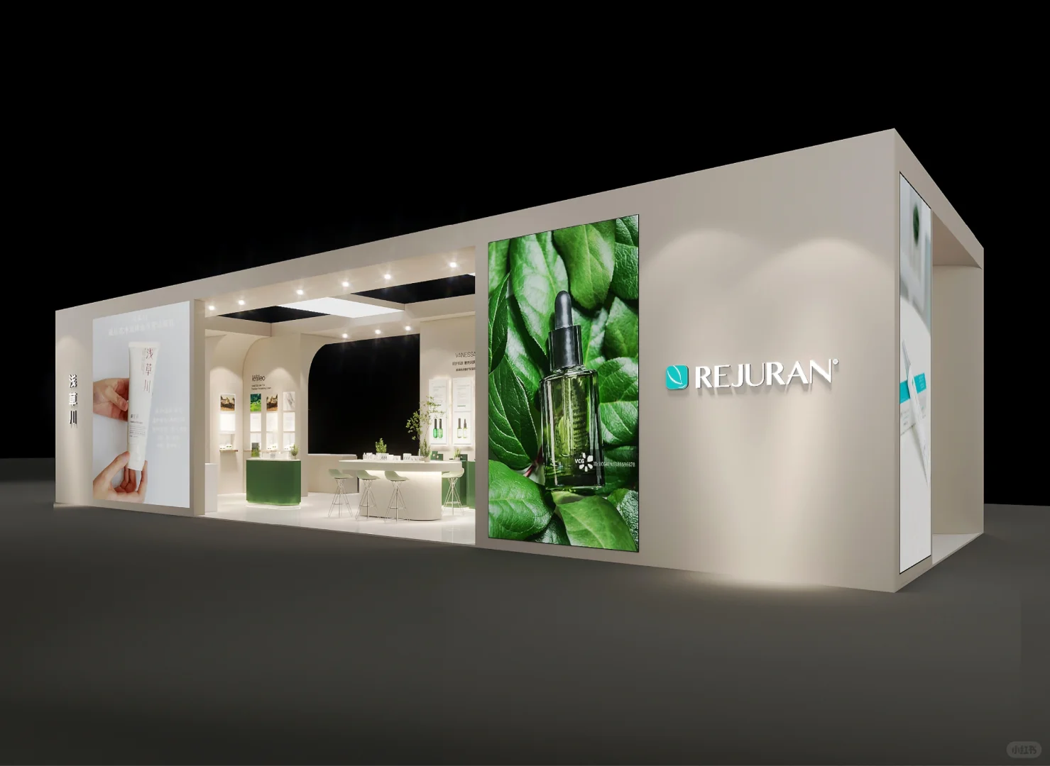 这个展台的细节超惊艳！来看看我们的做法吧