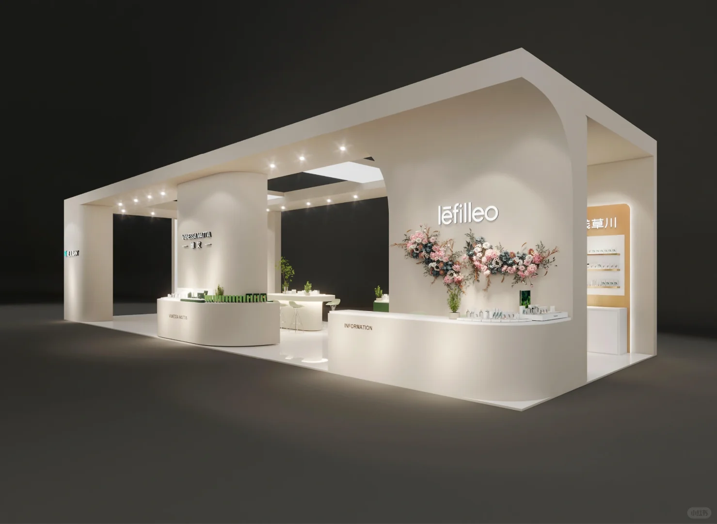 这个展台的细节超惊艳！来看看我们的做法吧