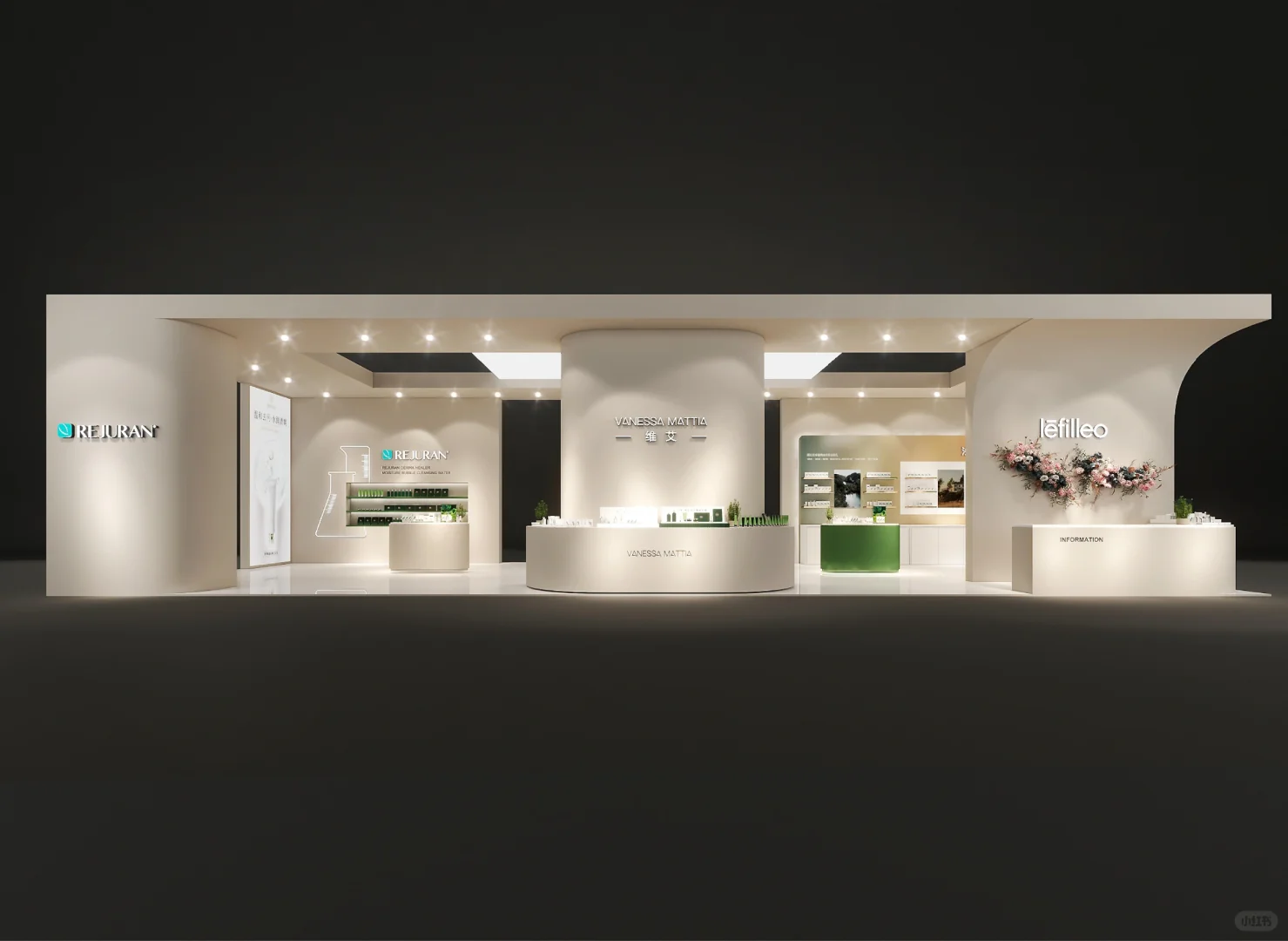 这个展台的细节超惊艳！来看看我们的做法吧