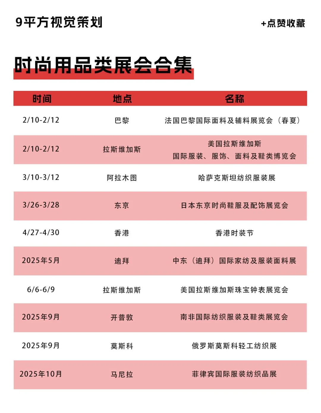 一篇带你了解时尚用品类的国际展会