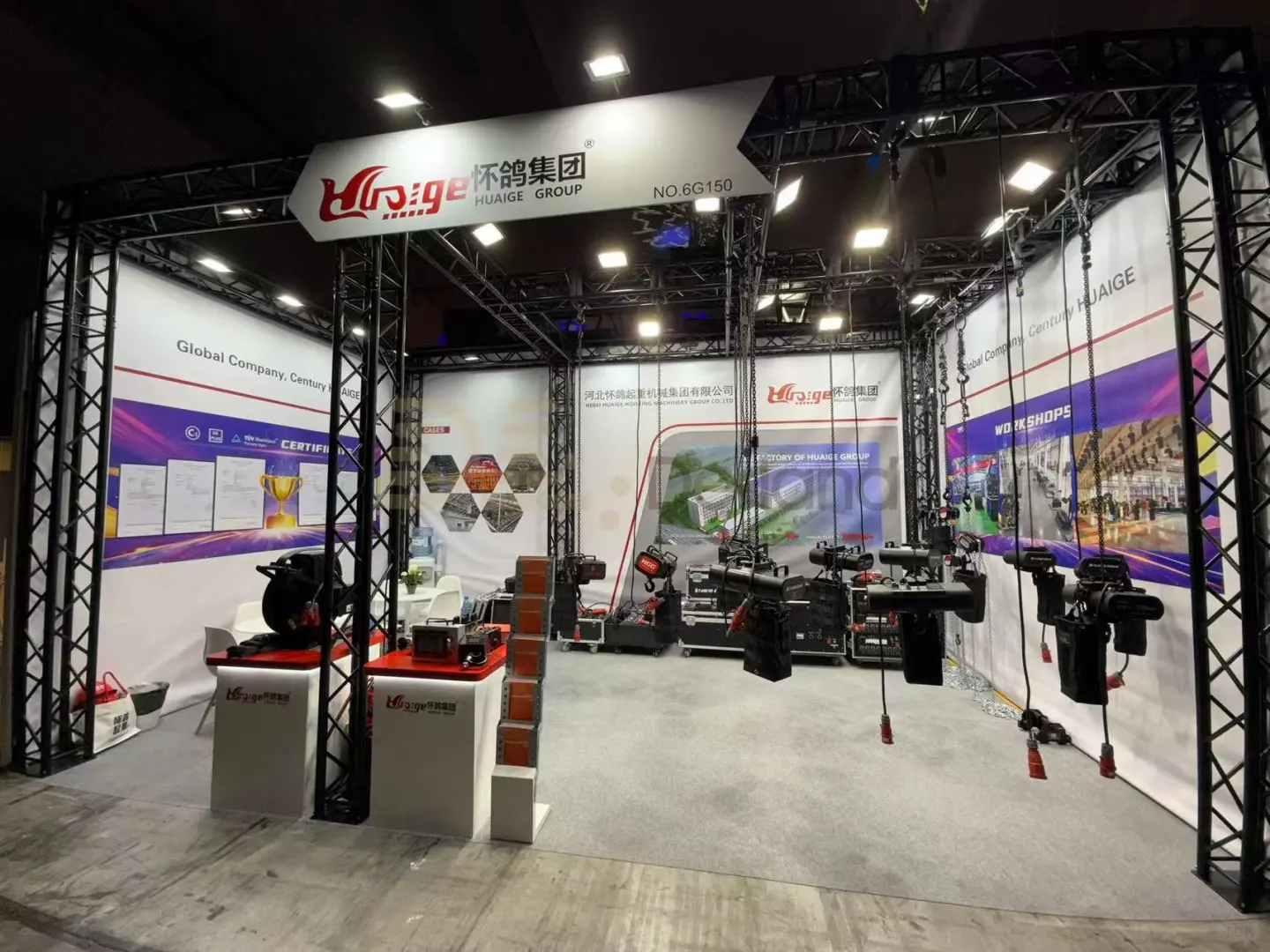 ISE、德国纽伦堡玩具展....多展台搭建交付