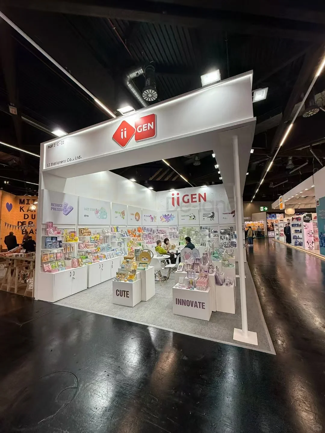 ISE、德国纽伦堡玩具展....多展台搭建交付