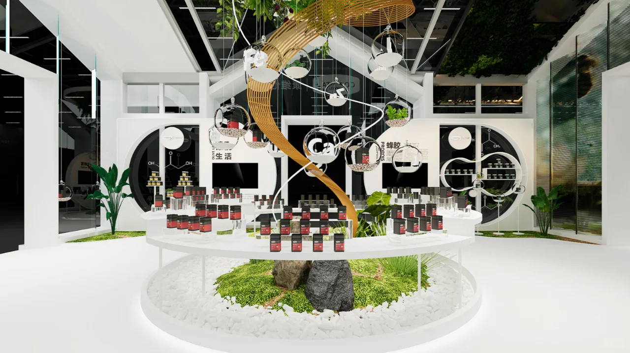 展会展台设计搭建 | 108㎡ 进博会