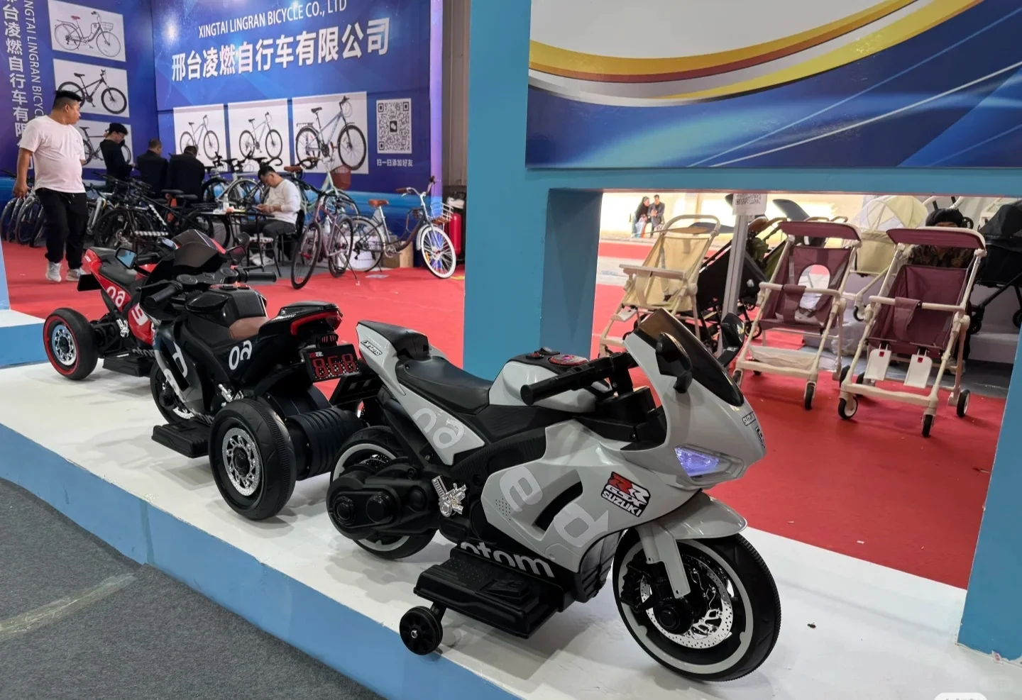 中国平乡童车博览会，现场选品