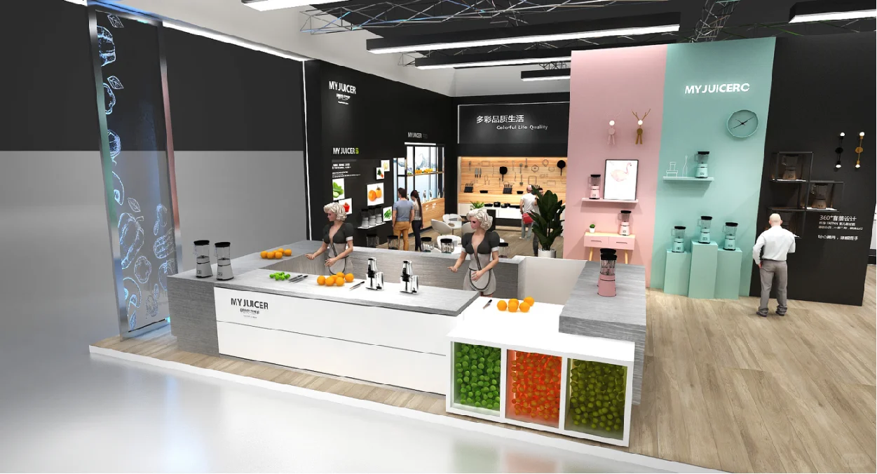 上海家博会AWE展台设计分享