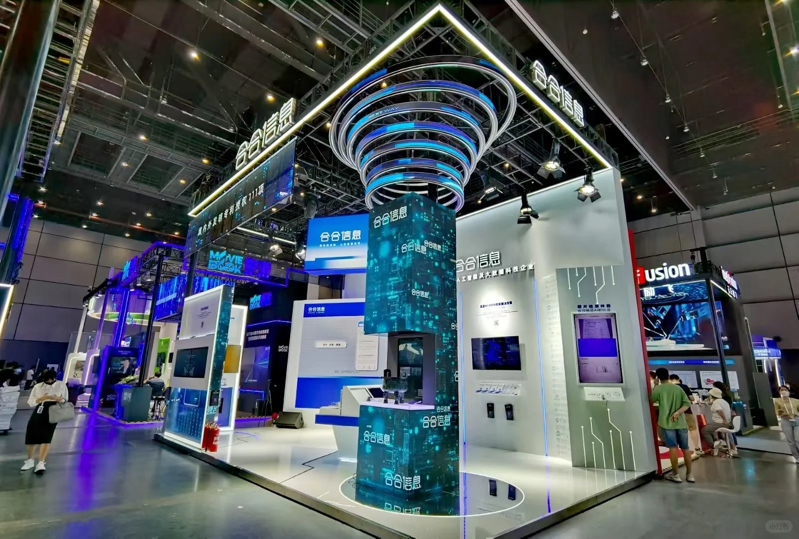 展台设计的艺术华章｜展台设计搭建