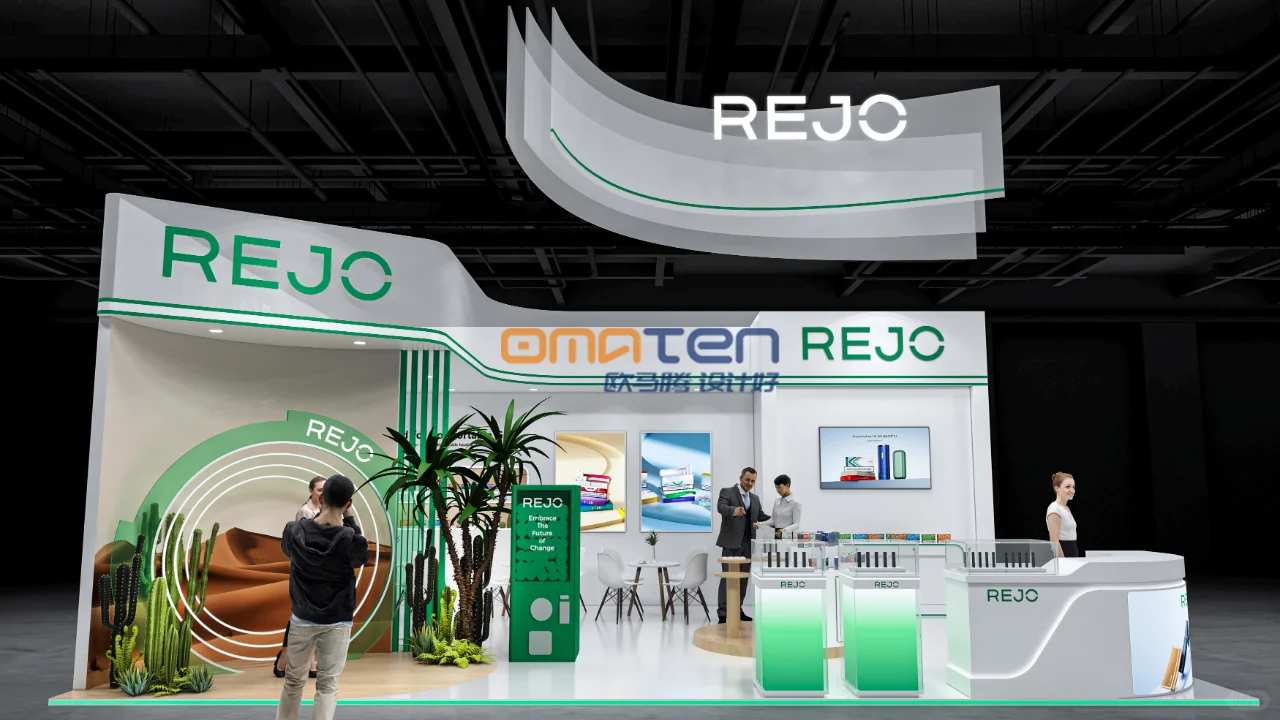 迪拜展览设计搭建丨阿联酋烟草展方案分享