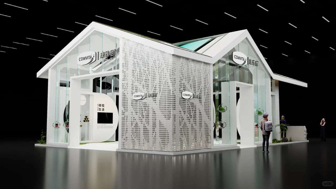 展会展台设计搭建 | 108㎡ 进博会