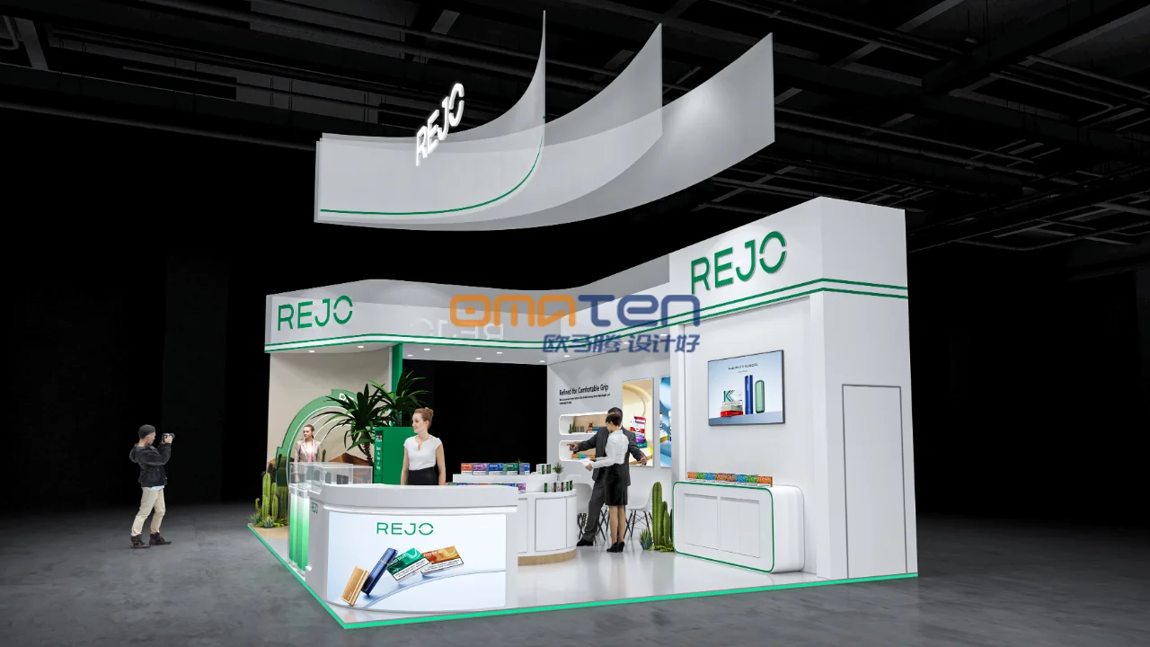 迪拜展览设计搭建丨阿联酋烟草展方案分享