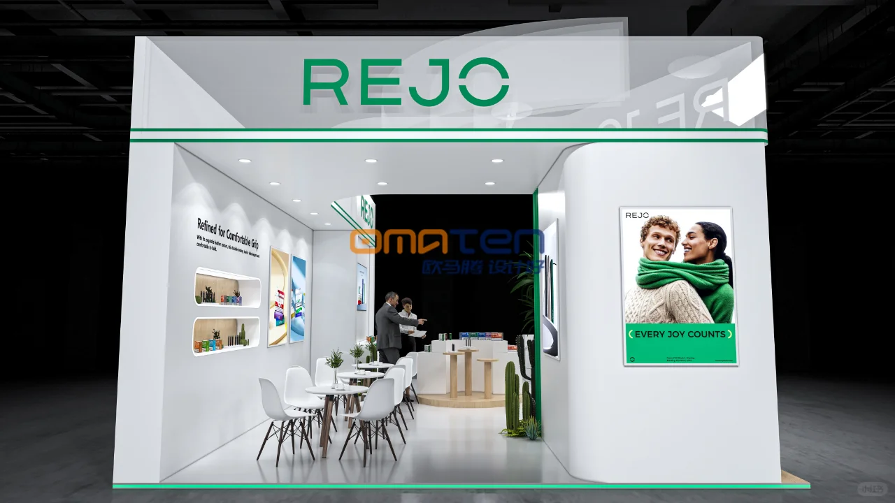 迪拜展览设计搭建丨阿联酋烟草展方案分享