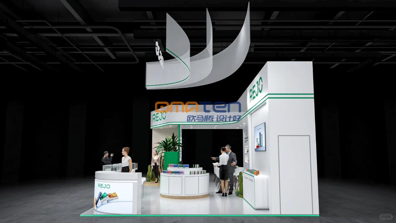 迪拜展览设计搭建丨阿联酋烟草展方案分享