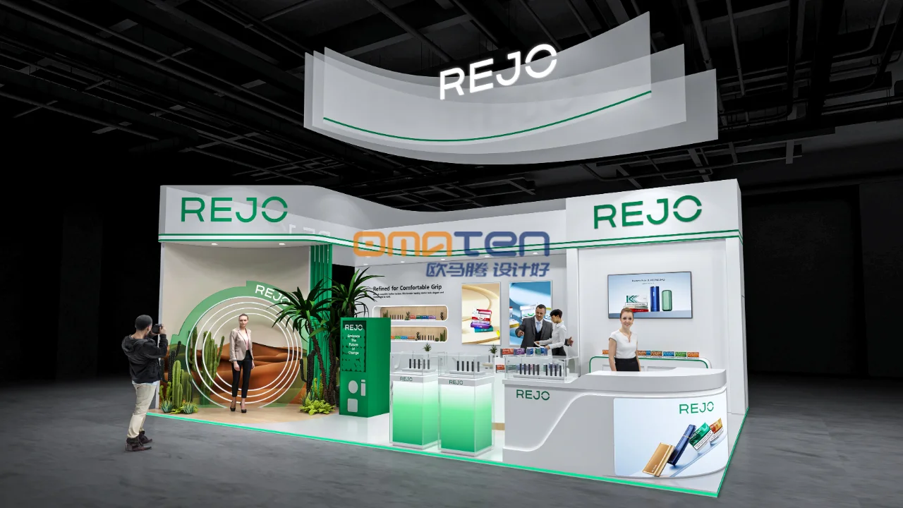 迪拜展览设计搭建丨阿联酋烟草展方案分享