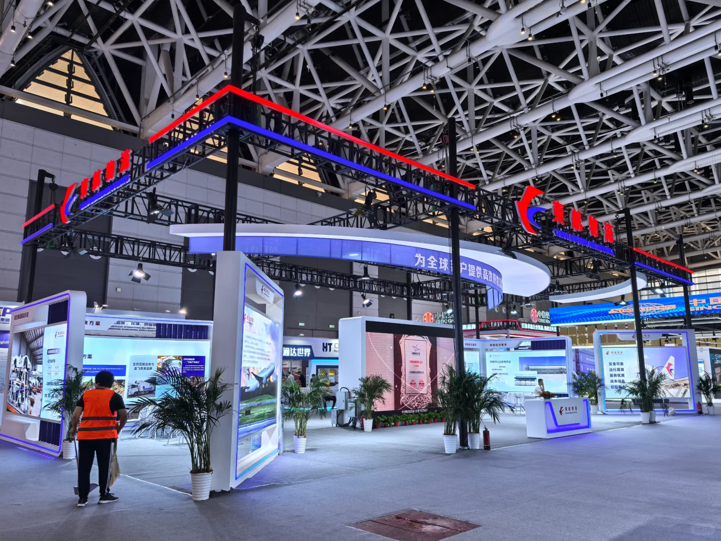 展台设计搭建|展会现场实拍