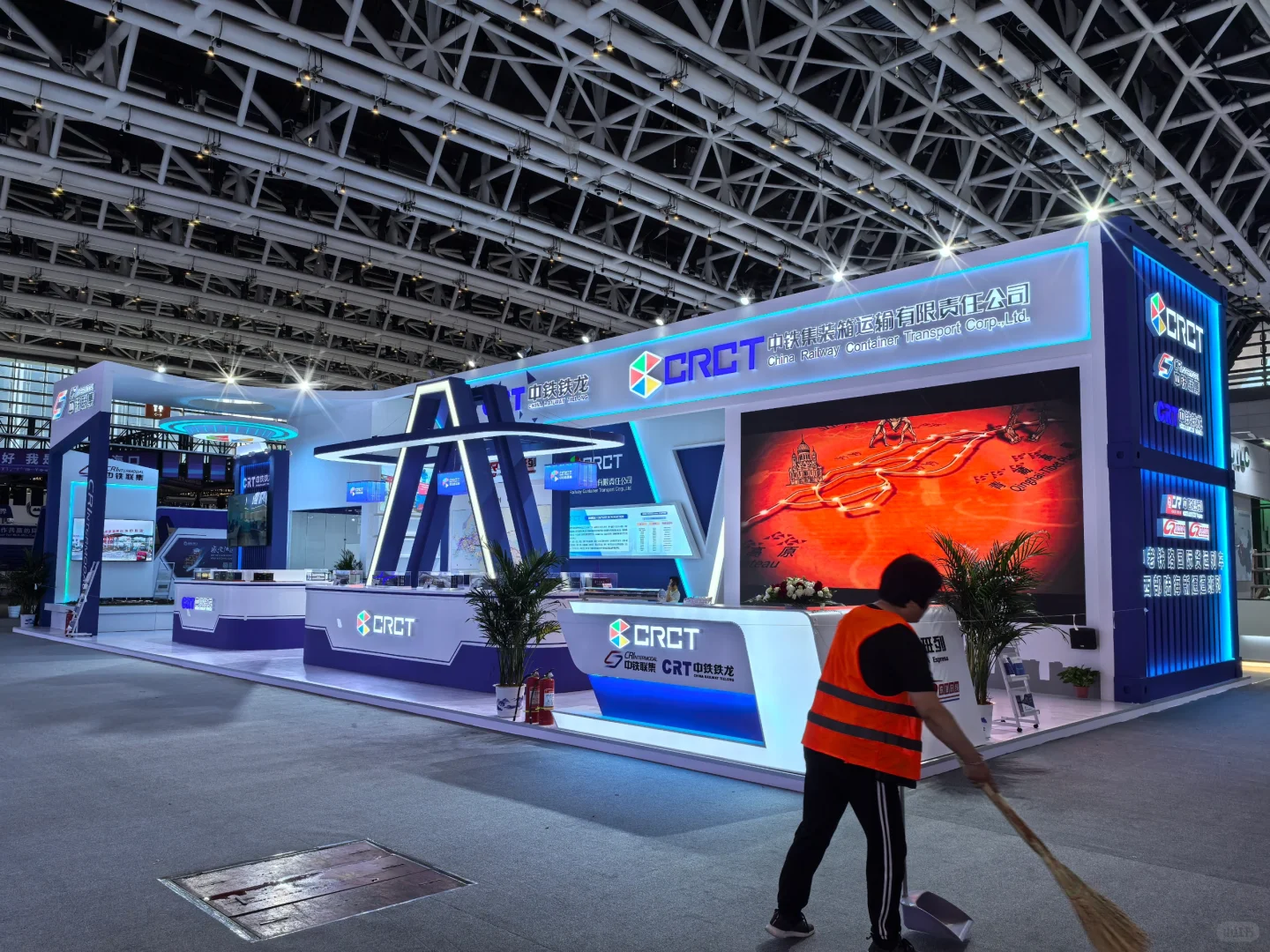 展台设计搭建|展会现场实拍