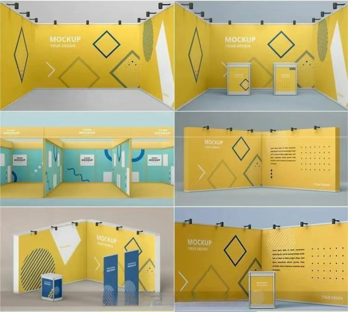 博览会展会展厅展位展馆样机｜PSD格式源文件