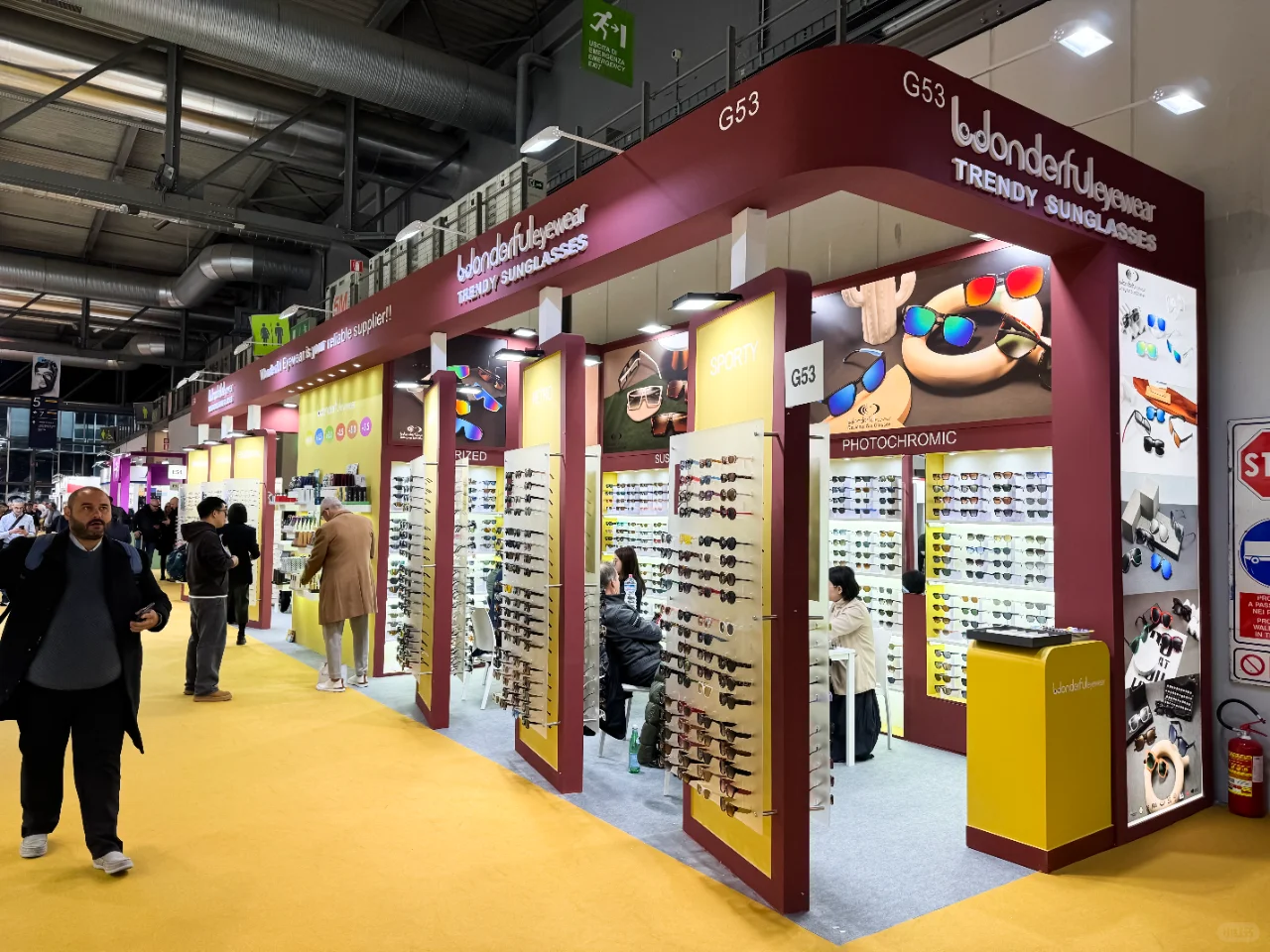 ?意大利米兰国际光学眼镜展览会案例分享