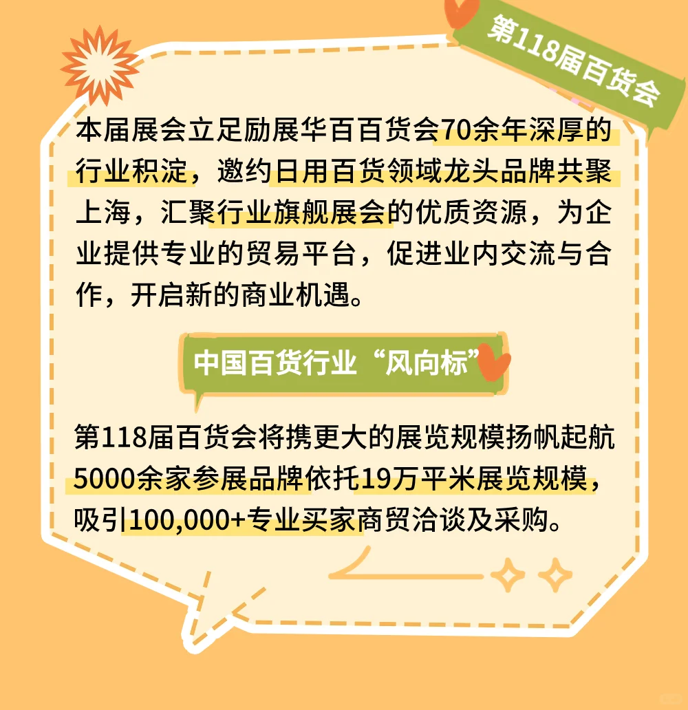 2025年7月上海百货展— 百货会全解析